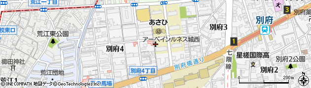 福岡県福岡市城南区城西団地周辺の地図