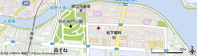 高知県高知市北川添4周辺の地図