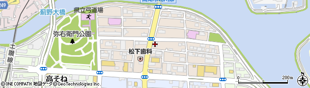 エイブルネットワーク　高知本店周辺の地図