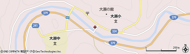 愛媛県喜多郡内子町大瀬中央4618周辺の地図