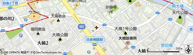 株式会社キューディック福岡支店周辺の地図