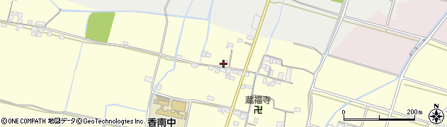 高知県南国市立田15周辺の地図