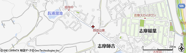 福岡県糸島市志摩師吉554周辺の地図