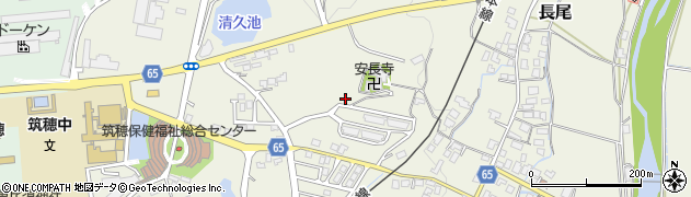 福岡県飯塚市長尾周辺の地図