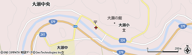 愛媛県喜多郡内子町大瀬中央4646周辺の地図