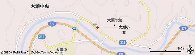 愛媛県喜多郡内子町大瀬中央4627周辺の地図