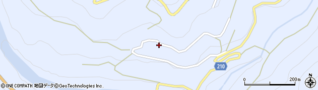 愛媛県上浮穴郡久万高原町黒藤川737周辺の地図