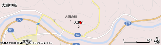 愛媛県喜多郡内子町大瀬中央4560周辺の地図
