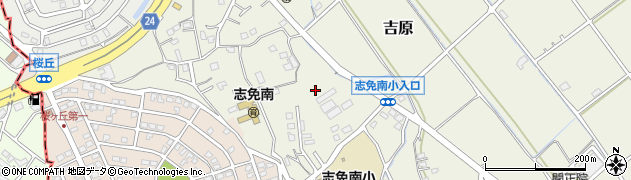 福岡県糟屋郡志免町吉原周辺の地図