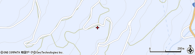愛媛県上浮穴郡久万高原町日野浦2090周辺の地図
