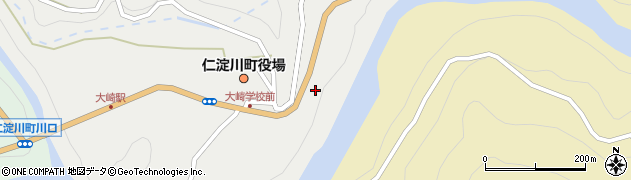 仁淀川町社会福祉協議会　本所周辺の地図