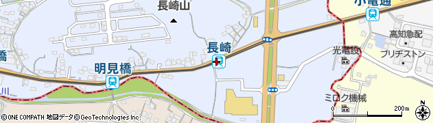 長崎駅周辺の地図