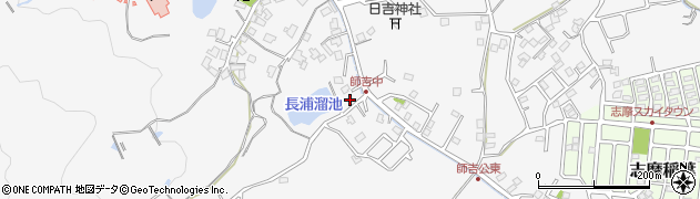 福岡県糸島市志摩師吉600周辺の地図