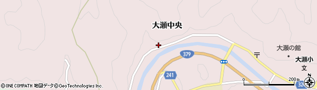 愛媛県喜多郡内子町大瀬中央4772周辺の地図