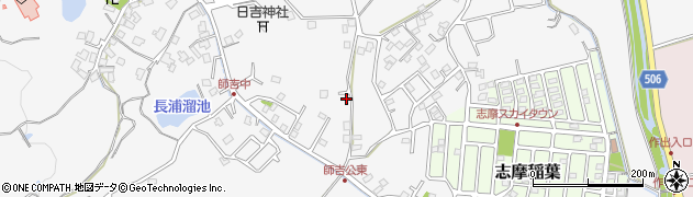 福岡県糸島市志摩師吉546周辺の地図
