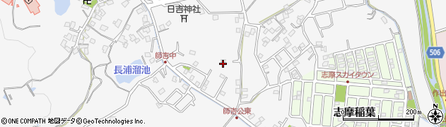 福岡県糸島市志摩師吉570周辺の地図