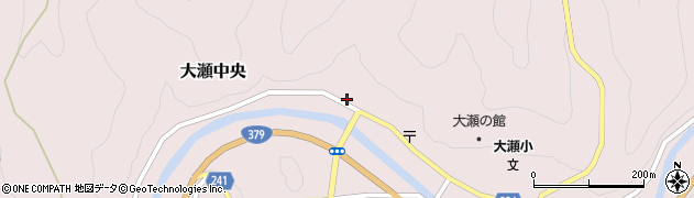 愛媛県喜多郡内子町大瀬中央206周辺の地図