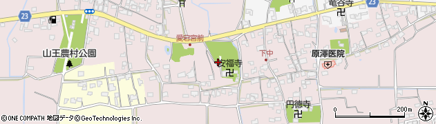 大分県宇佐市下高家周辺の地図
