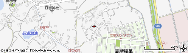 福岡県糸島市志摩師吉515周辺の地図