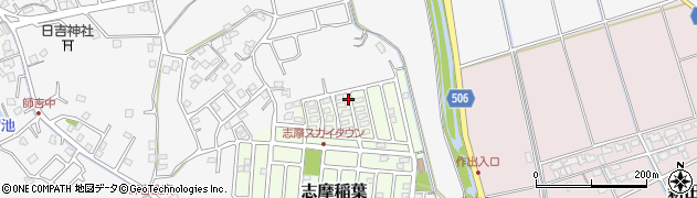 福岡県糸島市志摩稲葉周辺の地図