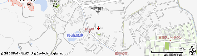 福岡県糸島市志摩師吉564周辺の地図