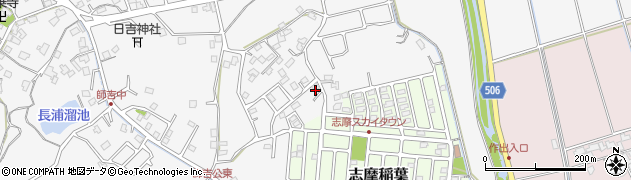 福岡県糸島市志摩師吉354周辺の地図