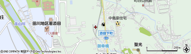 福岡県田川郡添田町添田1948周辺の地図