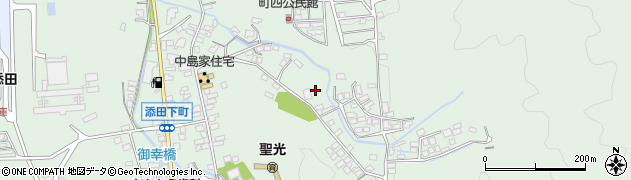 福岡県田川郡添田町添田1757周辺の地図