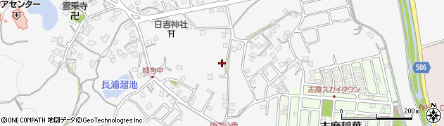 福岡県糸島市志摩師吉539周辺の地図