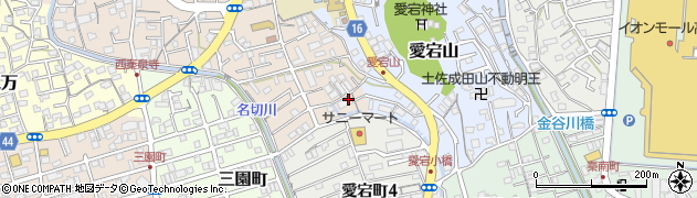 高知県高知市西秦泉寺435周辺の地図