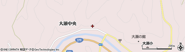 愛媛県喜多郡内子町大瀬中央4711周辺の地図