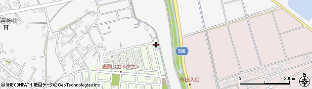 福岡県糸島市志摩稲葉307周辺の地図
