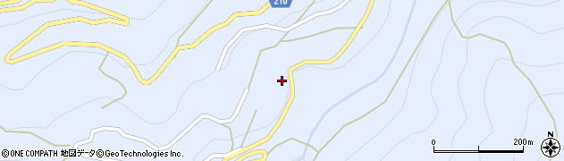 愛媛県上浮穴郡久万高原町黒藤川1091周辺の地図