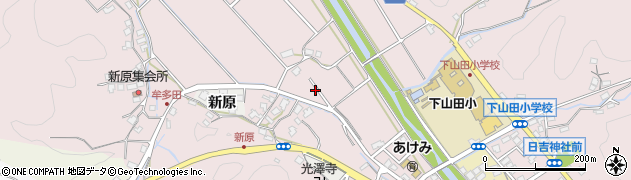下山田碓井線周辺の地図