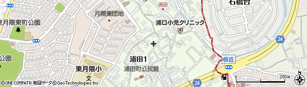 立花寺2号公園周辺の地図