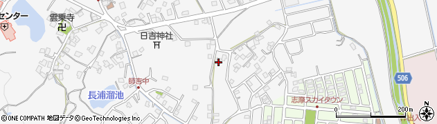福岡県糸島市志摩師吉538周辺の地図