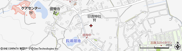 福岡県糸島市志摩師吉595周辺の地図