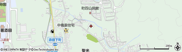神理教添田分教会周辺の地図