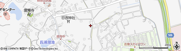 福岡県糸島市志摩師吉543周辺の地図