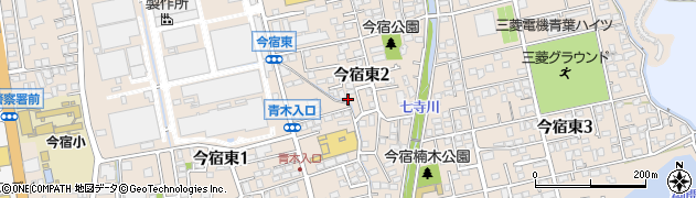 福岡県福岡市西区今宿東周辺の地図