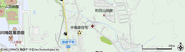福岡県田川郡添田町添田1847周辺の地図
