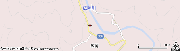 徳島県海部郡海陽町広岡広岡3周辺の地図