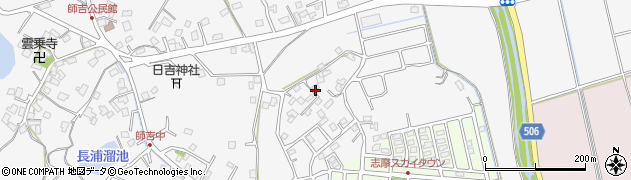 福岡県糸島市志摩師吉512周辺の地図