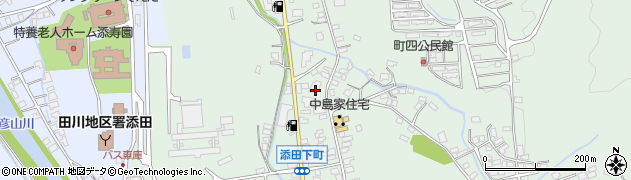 福岡県田川郡添田町添田1887周辺の地図