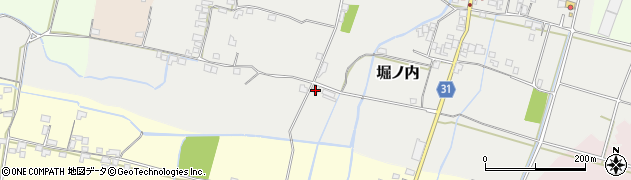 高知県南国市堀ノ内292周辺の地図