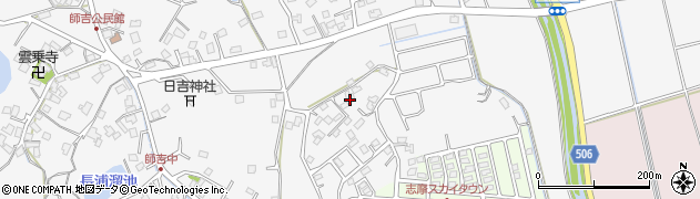 福岡県糸島市志摩師吉509周辺の地図