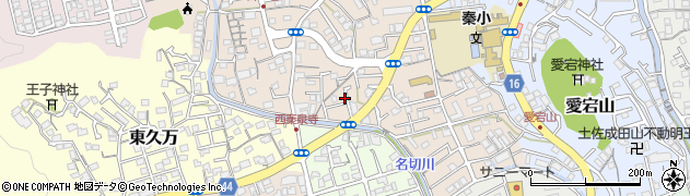 高知県高知市西秦泉寺73周辺の地図