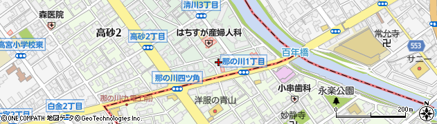 社団法人福岡県介護老人保健施設協会周辺の地図