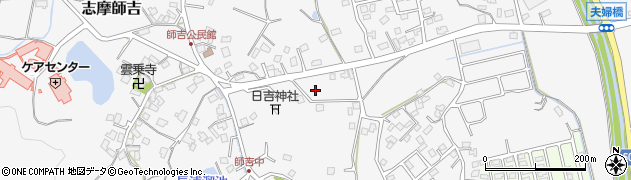 福岡県糸島市志摩師吉672周辺の地図