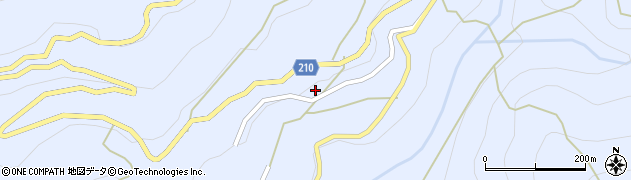 愛媛県上浮穴郡久万高原町黒藤川1345周辺の地図